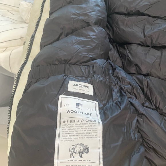 Woolrich buffalo check Tundra down jacket New - Picture 6 of 14